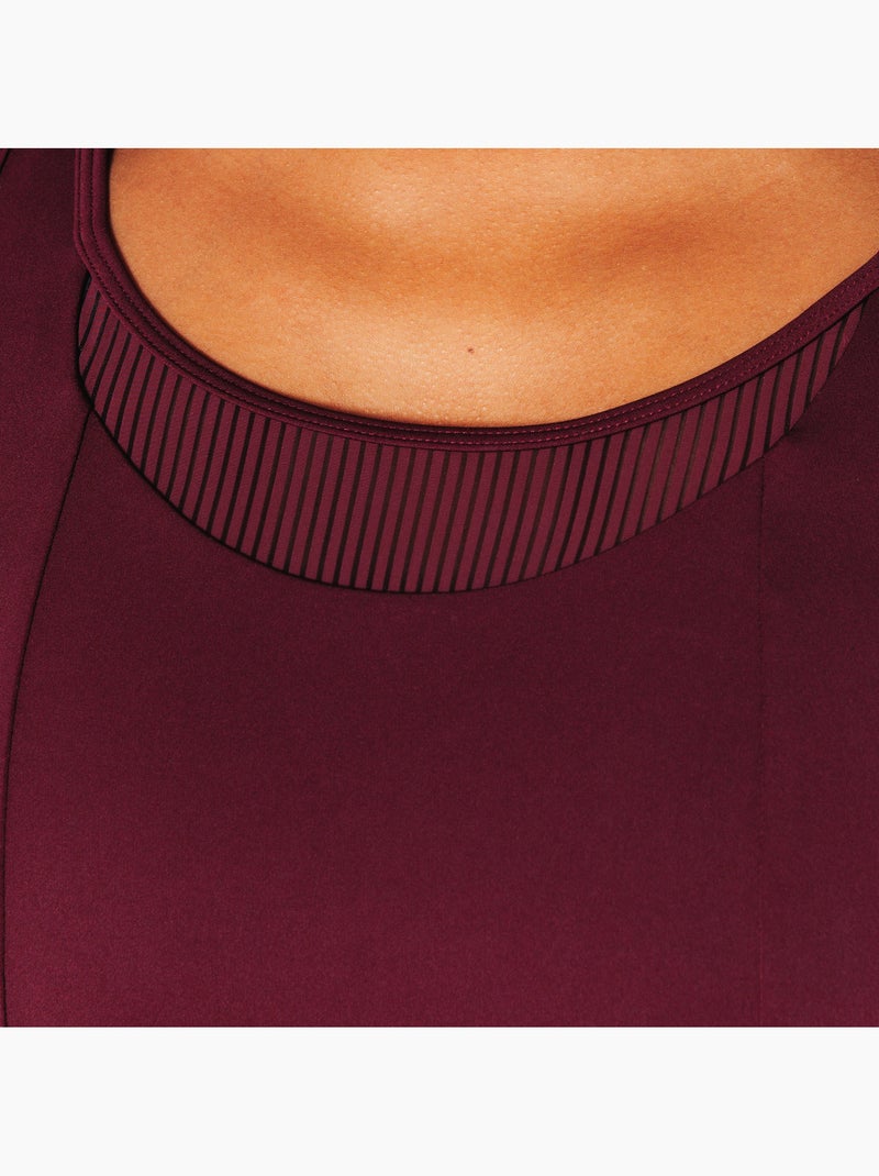 Brassiere de sport joss - rougegorge lingerie Bordeaux - Kiabi