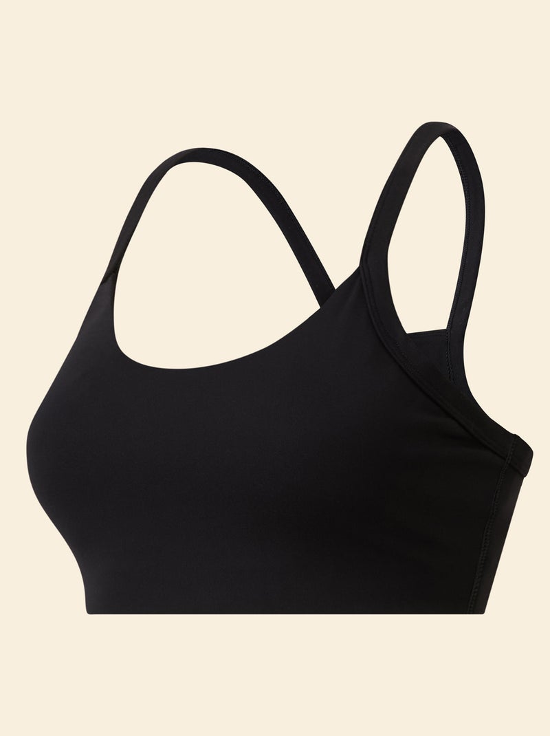 Brassière de sport maintien léger - (ekstract) Noir - Kiabi