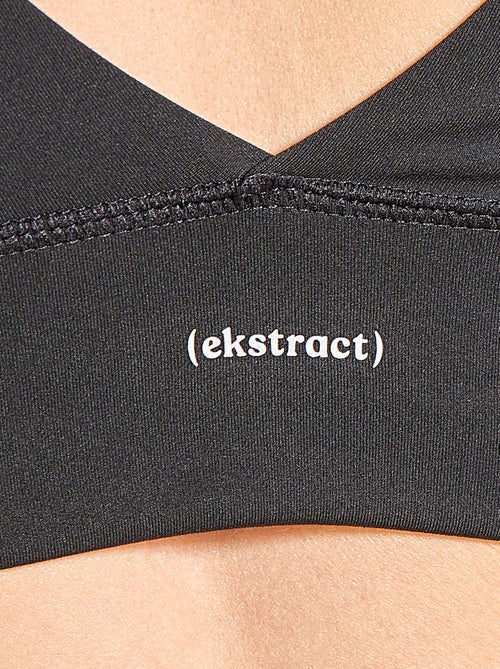 Brassière de sport maintien léger - (ekstract) - Kiabi Brassière de sport maintien léger - (ekstract) - Kiabi