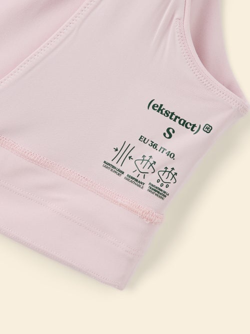Brassière de sport maintien léger - (ekstract) - Kiabi Brassière de sport maintien léger - (ekstract) - Kiabi