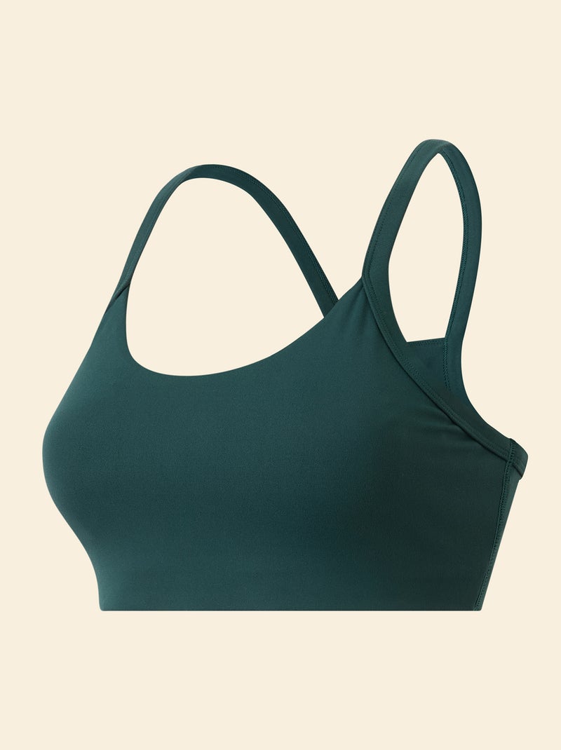Brassière de sport maintien léger - (ekstract) Vert - Kiabi