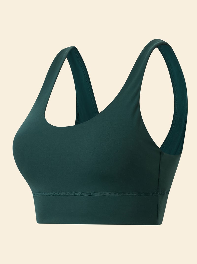 Brassière de sport maintien léger - (ekstract) Vert - Kiabi