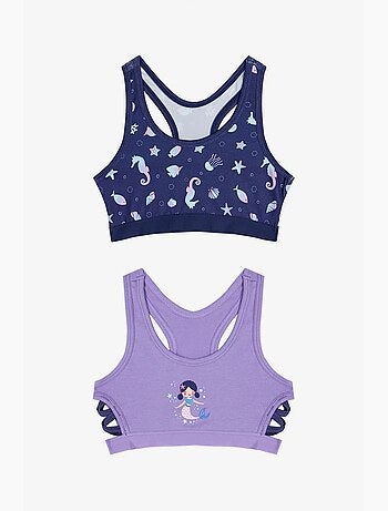 Brassière de sport mermaid, lot de 2 penti