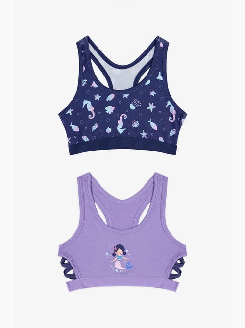 Brassière de sport mermaid, lot de 2 penti - Kiabi