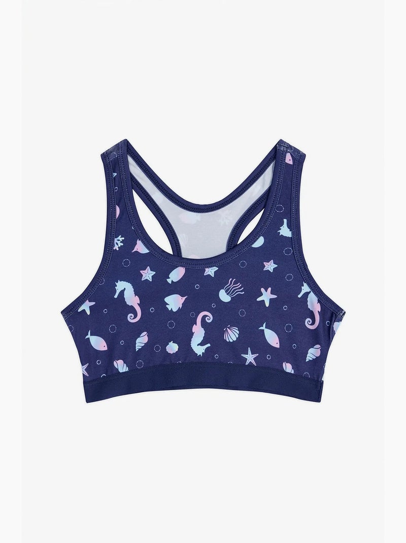 Brassière de sport mermaid, lot de 2 penti Bleu marine - Kiabi