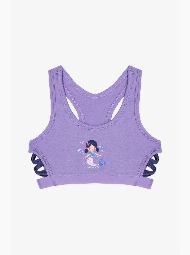 Brassière de sport mermaid, lot de 2 penti Bleu marine - Kiabi