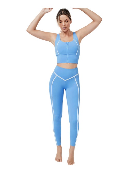 Brassière de sport ouverture frontale TECH ST7 - Kiabi