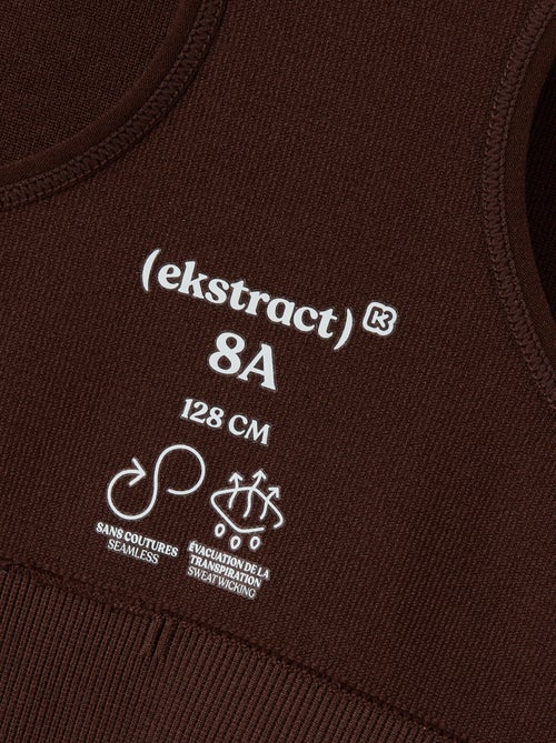 Brassière de sport sans couture - (ekstract) - Kiabi Brassière de sport sans couture - (ekstract) - Kiabi