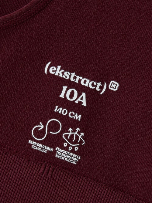 Brassière de sport sans couture - (ekstract) - Kiabi Brassière de sport sans couture - (ekstract) - Kiabi