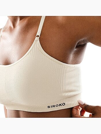 Brassière de sport sans couture femme fitness femme spark