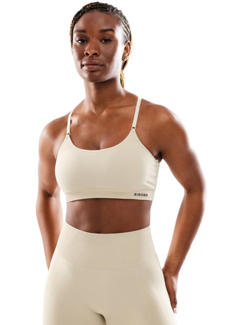 Brassière de sport sans couture femme fitness femme spark - Kiabi Brassière de sport sans couture femme fitness femme spark - Kiabi