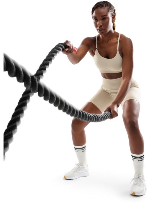 Brassière de sport sans couture femme fitness femme spark - Kiabi Brassière de sport sans couture femme fitness femme spark - Kiabi