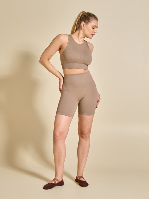Brassière de sport sans coutures - (ekstract) - Kiabi Brassière de sport sans coutures - (ekstract) - Kiabi