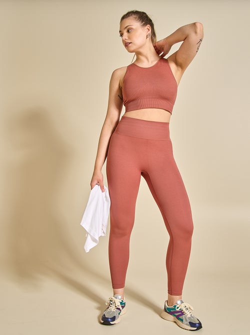 Brassière de sport sans coutures - (ekstract) - Kiabi Brassière de sport sans coutures - (ekstract) - Kiabi