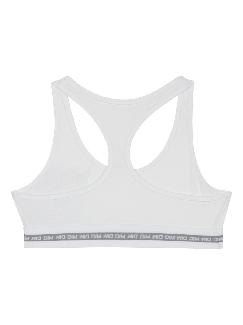 Brassière de Sport Sport Blanc - Kiabi