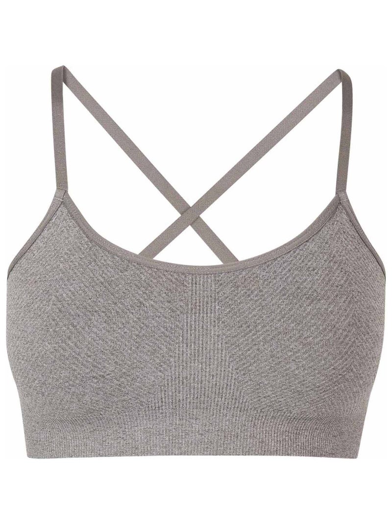 Brassière de sport Sport Gris - Kiabi