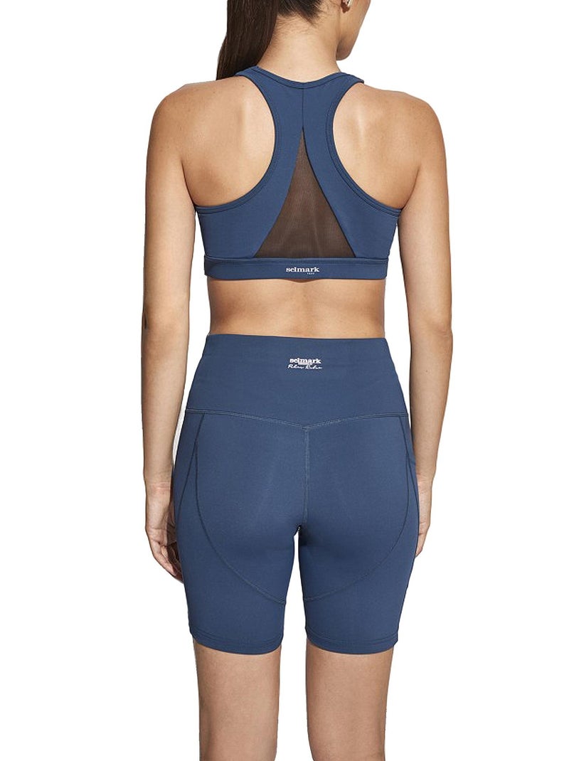 Brassière de sport Tech ST4 Bleu - Kiabi