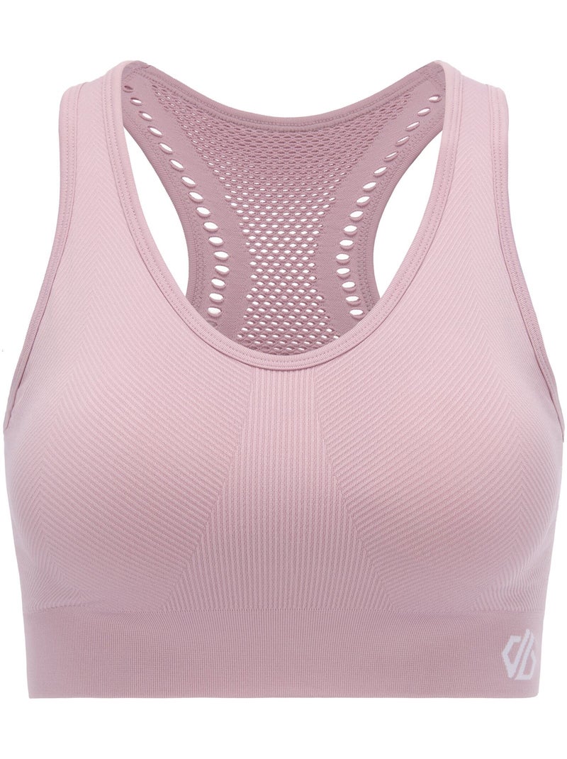 Brassière de sport unie react - dare 2b Mauve - Kiabi
