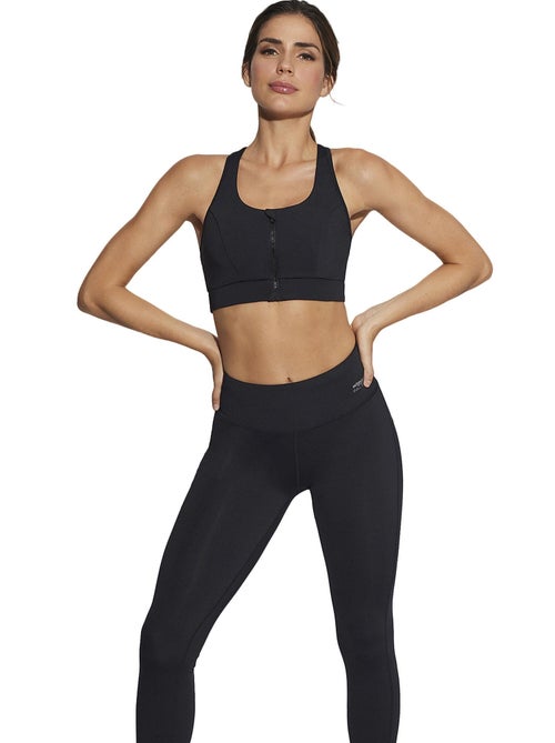 Brassière de sport zippée Tech ST5 - Kiabi