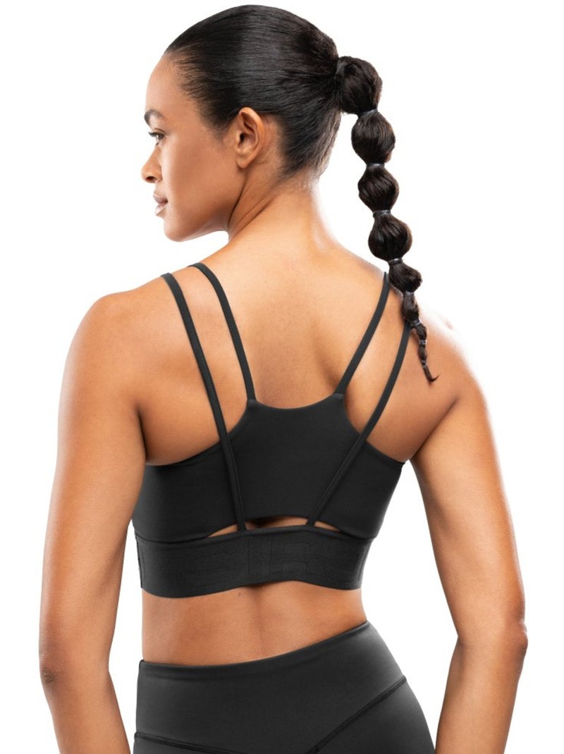Brassière de yoga et pilates femme fitness femme harbour Noir - Kiabi