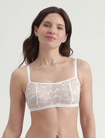 Brassière dentelle sans armatures Bloom