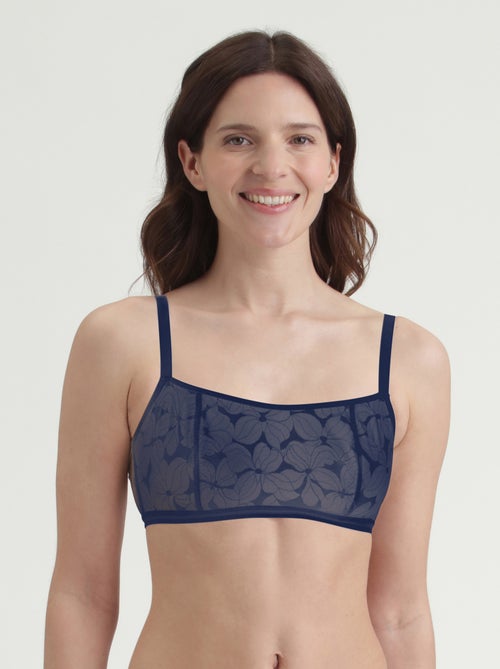 Brassière dentelle sans armatures Bloom - Kiabi