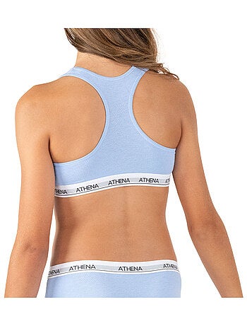 Brassière dos nageur Coton Ultra Doux Athena Fille
