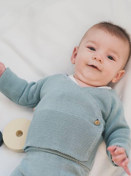 Brassière double maille en coton - Petits Chats - Kiabi