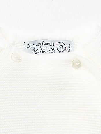 Brassière en tricot 'La manufacture de Layette'