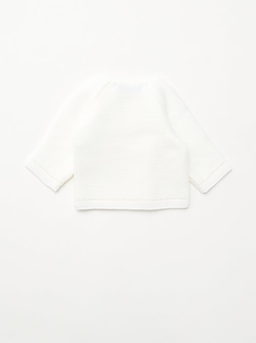 Brassière en tricot 'La manufacture de Layette' - Kiabi