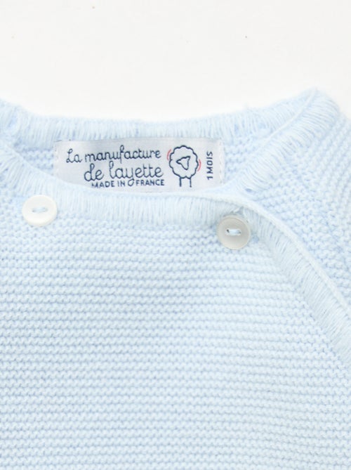 Brassière en tricot 'La manufacture de Layette' - Kiabi