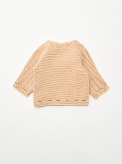 Brassière en tricot 'La manufacture de Layette' - Kiabi
