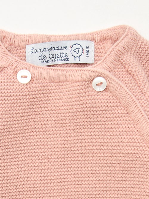 Brassière en tricot 'La manufacture de Layette' - Kiabi Brassière en tricot 'La manufacture de Layette' - Kiabi