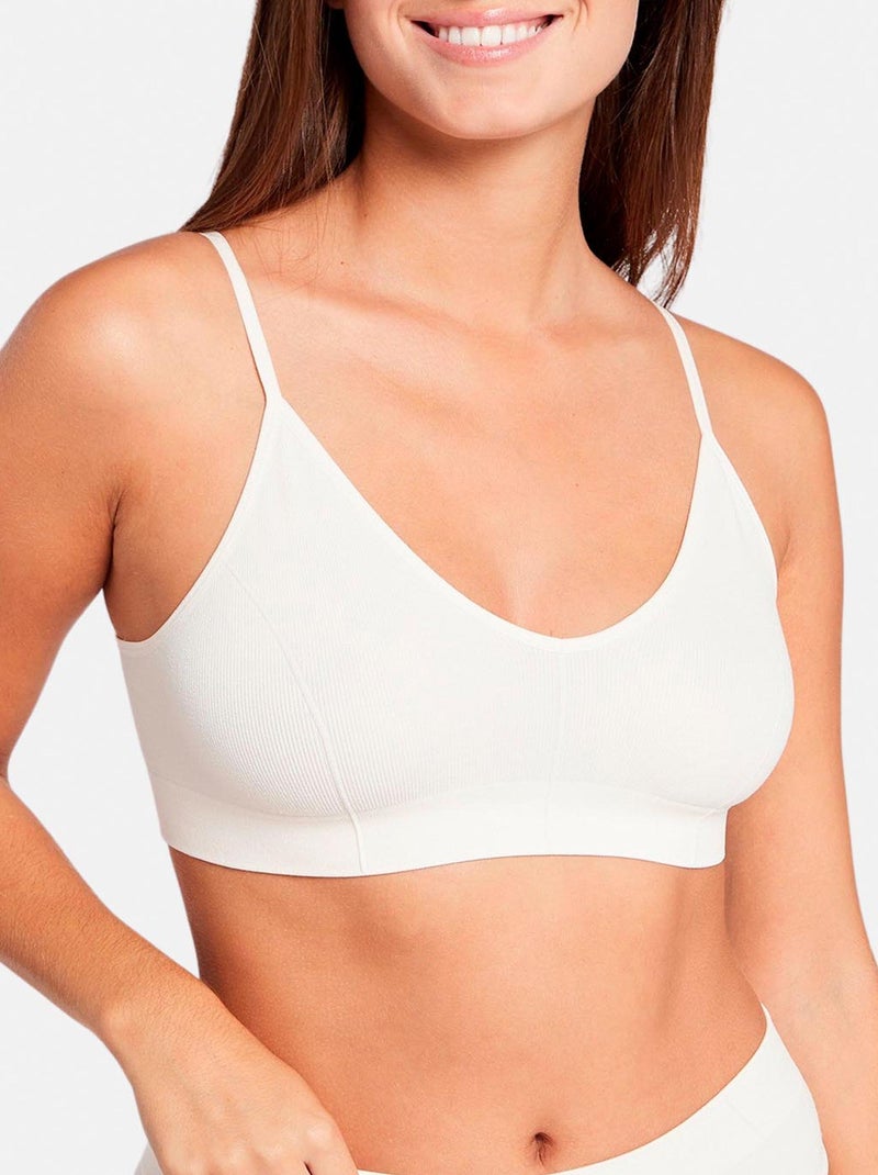 Brassière Evasion Billet Doux Ivoire - Kiabi