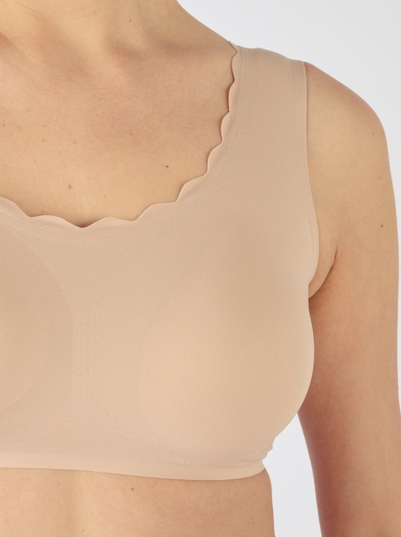 Brassière EXTREME STRETCH - Damart Beige - Kiabi