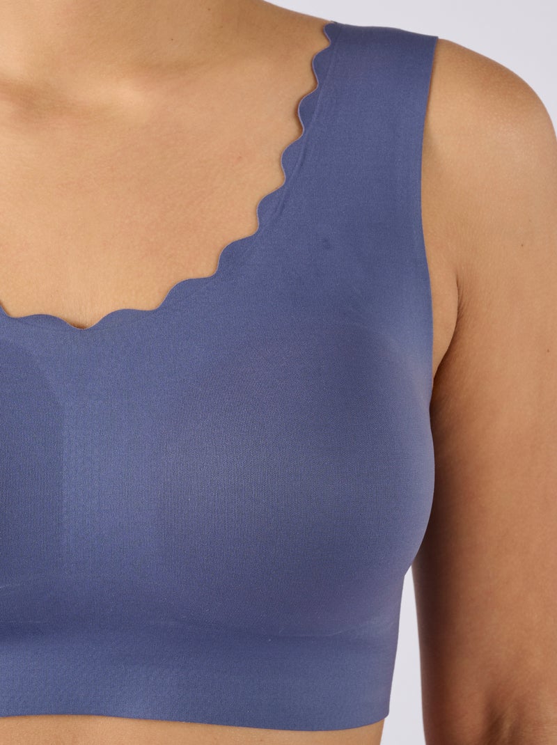 Brassière EXTREME STRETCH - Damart Bleu - Kiabi