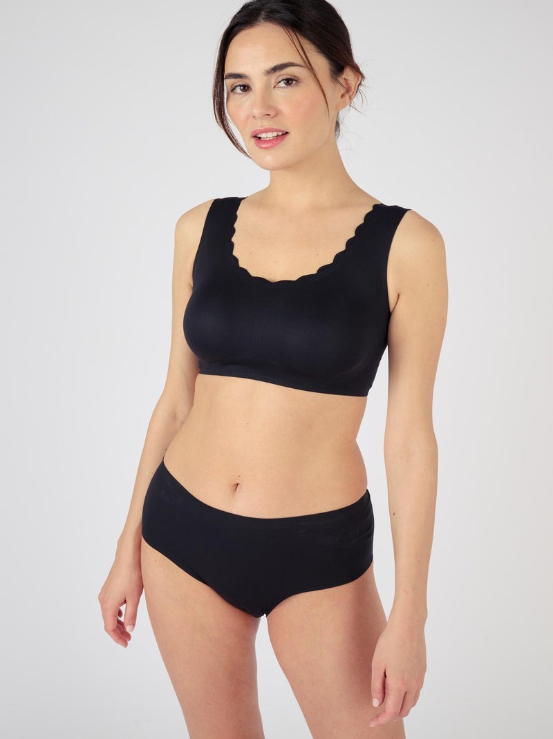 Brassière EXTREME STRETCH - Damart Noir - Kiabi