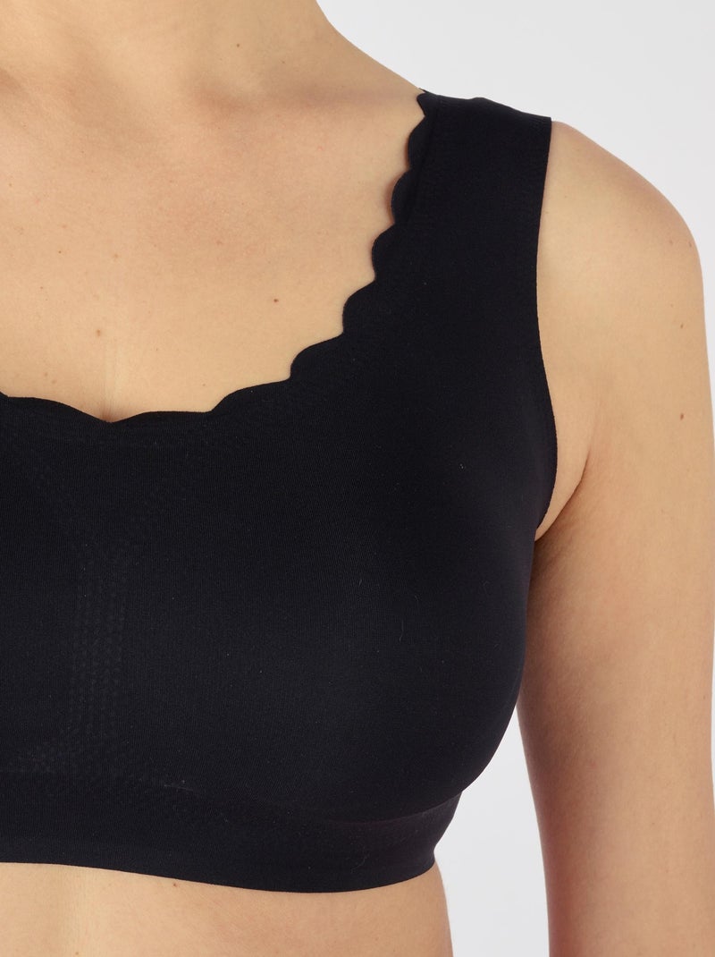 Brassière EXTREME STRETCH - Damart Noir - Kiabi