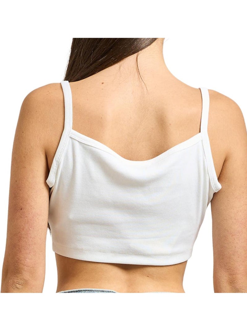 Brassière Femme Calvin Klein Jeans Blanc - Kiabi