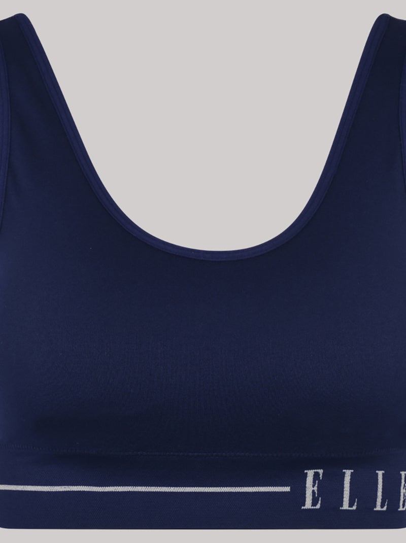 Brassière femme Headline ELLE Bleu marine - Kiabi
