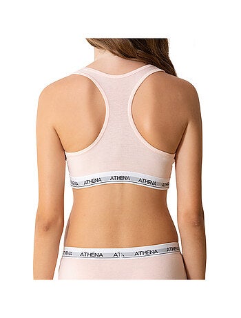 Brassière à coques amovibles fille Coton Ultra Doux Girl by Athena