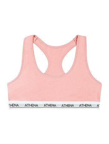 Brassière à coques amovibles fille Coton Ultra Doux Girl by Athena