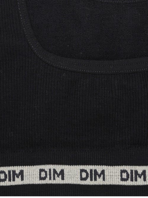 Brassière fille en tissu côtelé Icons Seamless - Kiabi