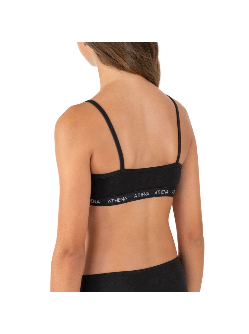 Brassière fille My Petit Prix Athena Fille Noir - Kiabi