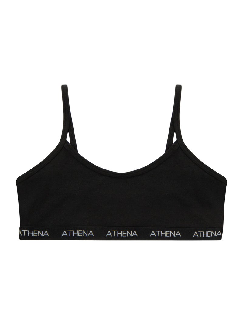 Brassière fille My Petit Prix Athena Fille Noir - Kiabi