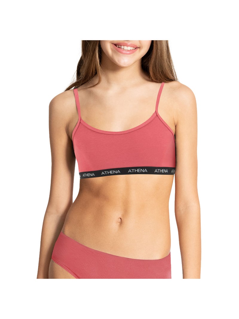 Brassière fille My Petit Prix Athena Fille Rouge - Kiabi