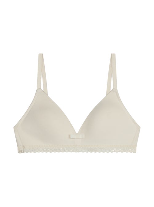 Brassière fille paddé sans armatures Daily Coton - Kiabi