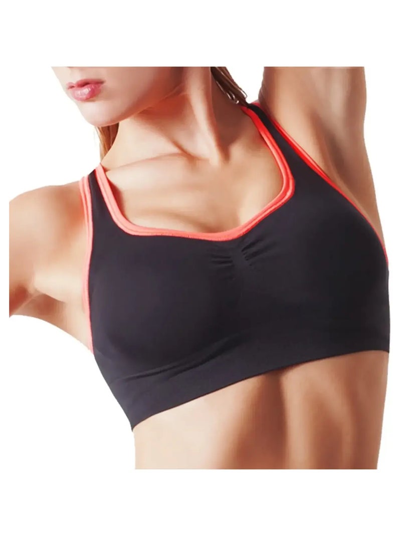 Brassière Fit Active Raffermissante Noir - Kiabi
