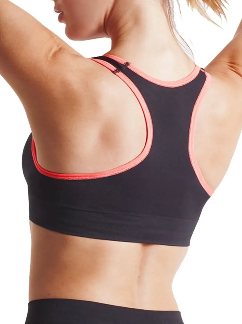 Brassière Fit Active Raffermissante Noir - Kiabi