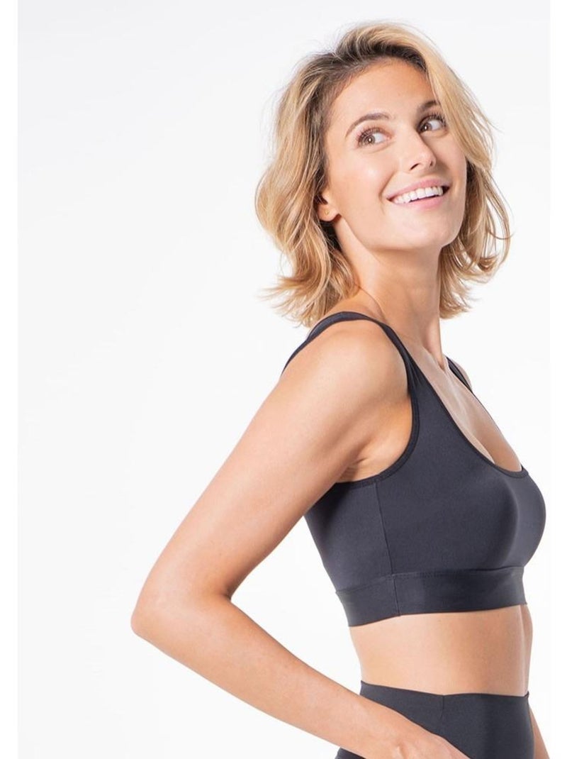 Brassière Fitness Maintien élevé Noir, Halasana Noir Noir - Kiabi